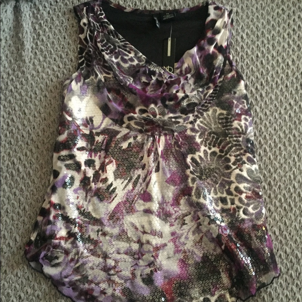 NWT Dressy Sequin Top